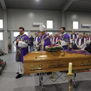 Slavljena misa zadušnica i sprovodni obredi za preminulog mons. Jurja Jerneića